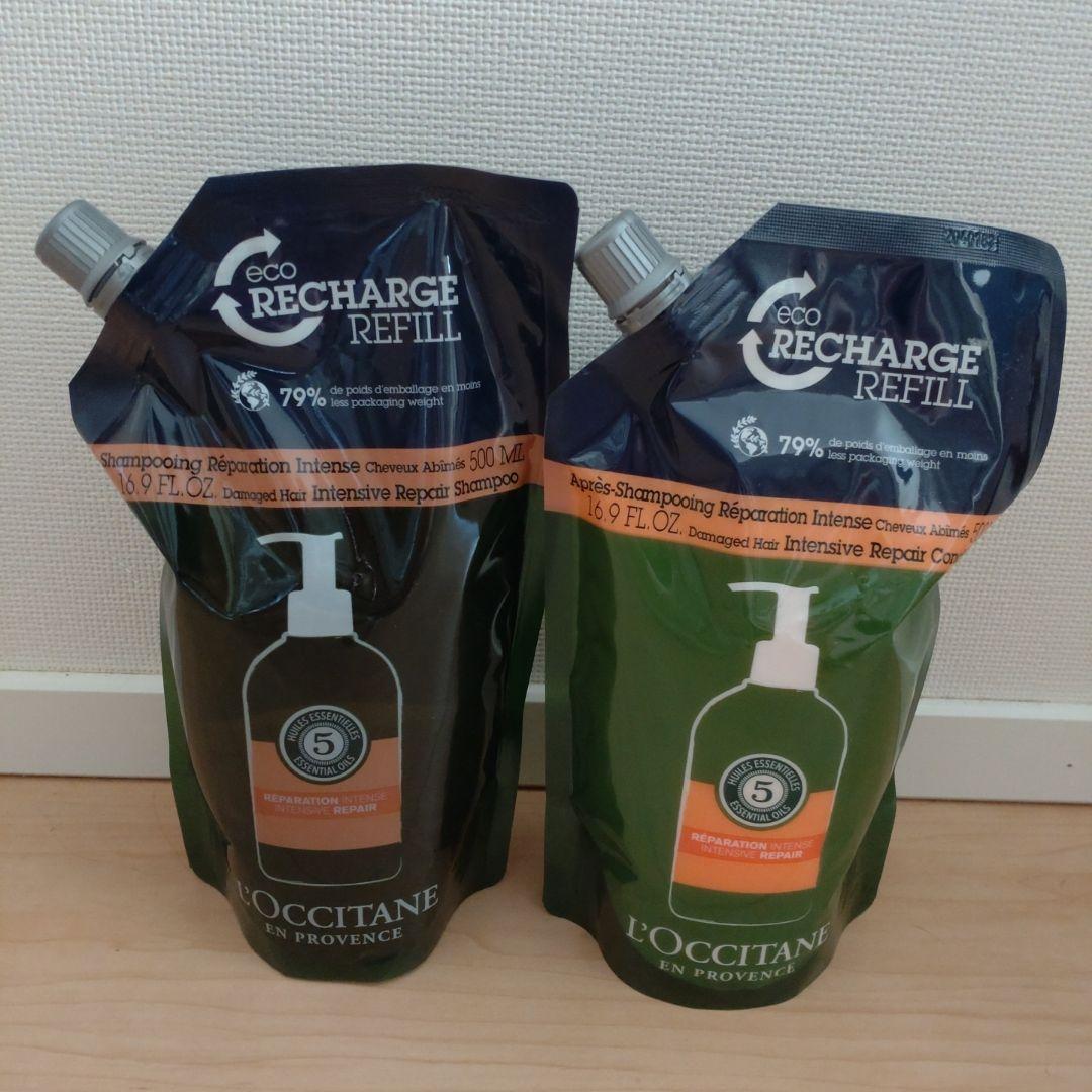 ファイブハーブス リペアシャンプー・コンディショナー 500ml エコリフィル
