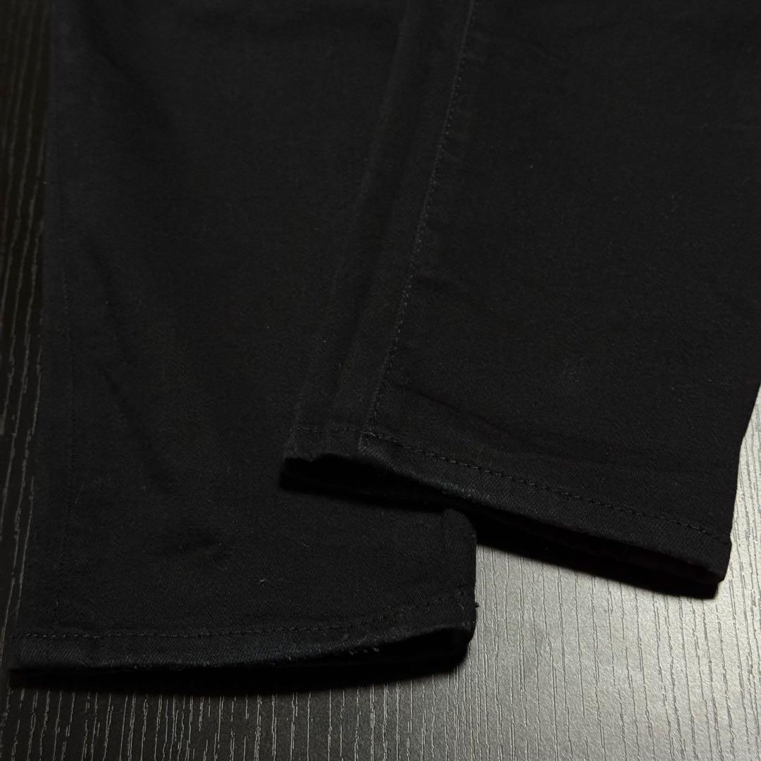 DSQUARED2 黒デニムパンツ スキニーパンツ 48