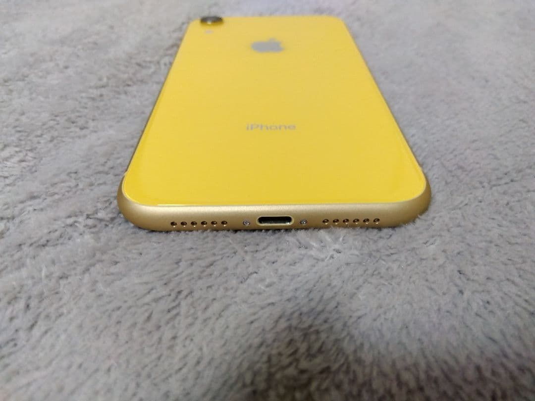 超美品！Apple iPhone XR イエロー　256gb シムフリー
