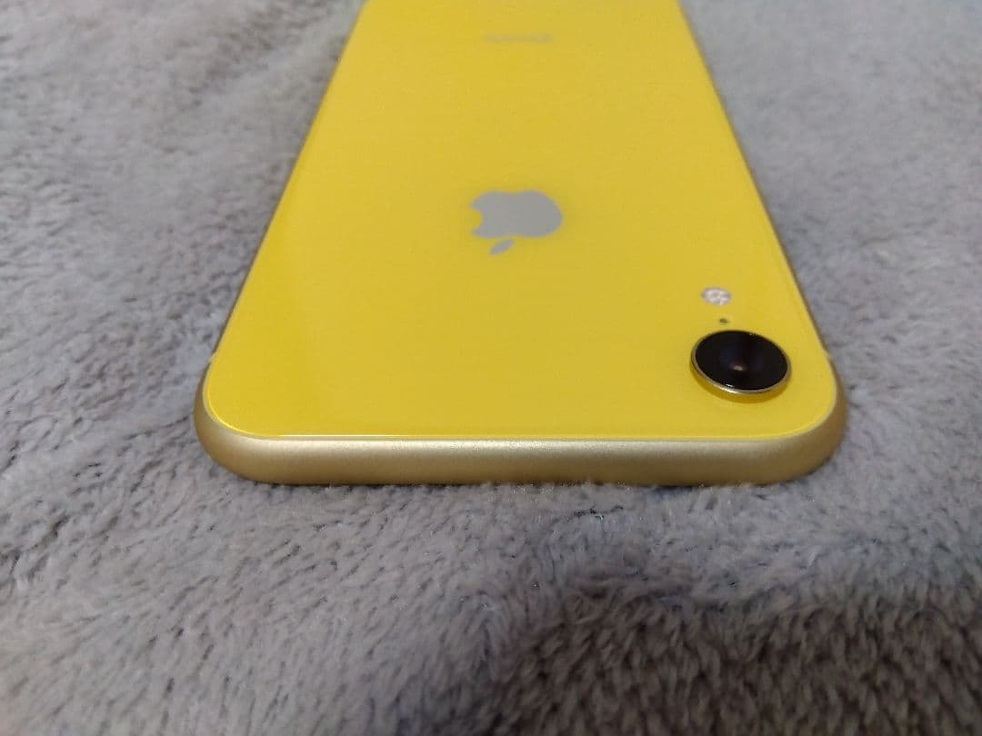 超美品！Apple iPhone XR イエロー　256gb シムフリー