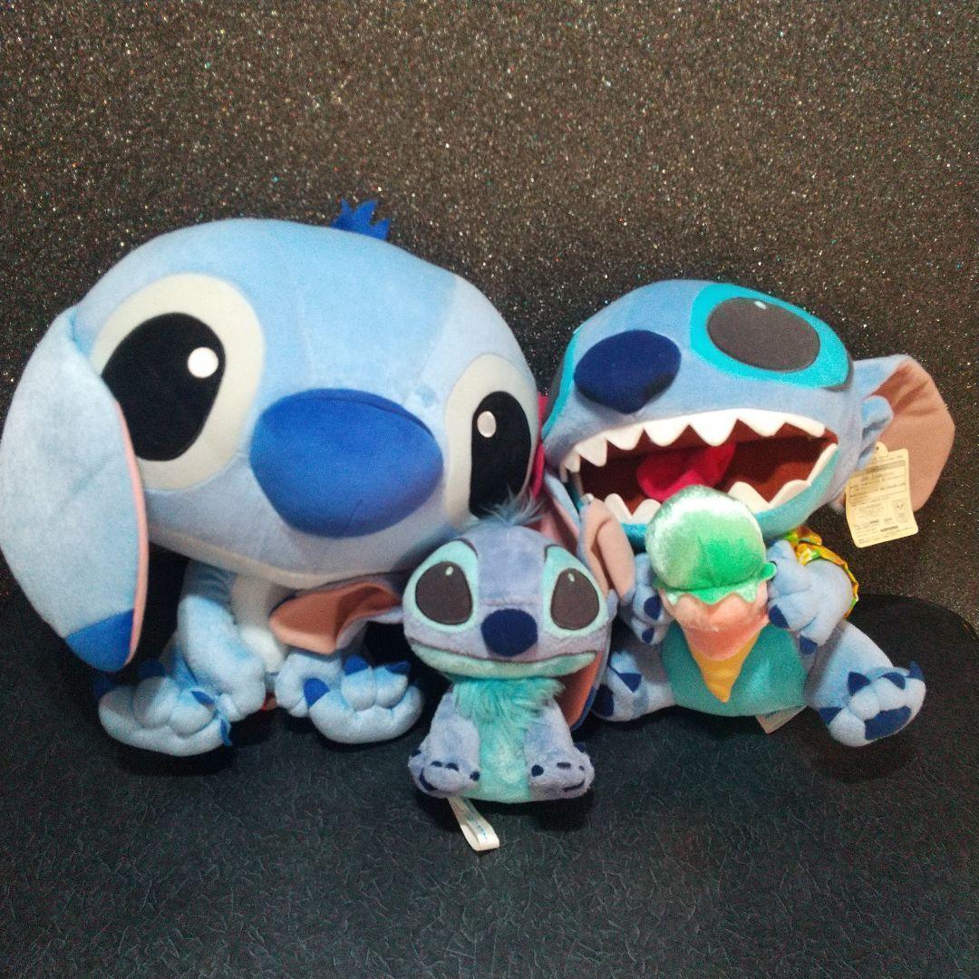 ディズニー　スティッチ　ぬいぐるみ まとめ売り スティッチぬいぐるみ 3点セット まとめ売り ディズニー - メルカリ