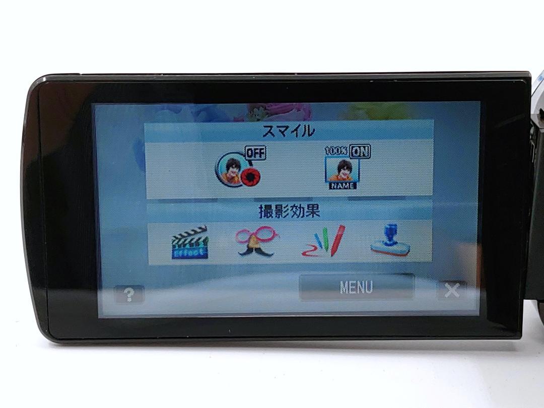フルハイビジョン画質対応！ JVC Everioビデオカメラ GZ-E225