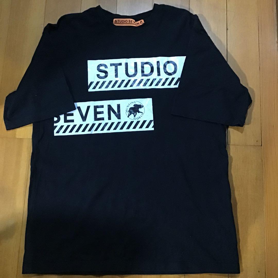 良質 スタジオセブン ハンティングワールド コラボTシャツ Tシャツ