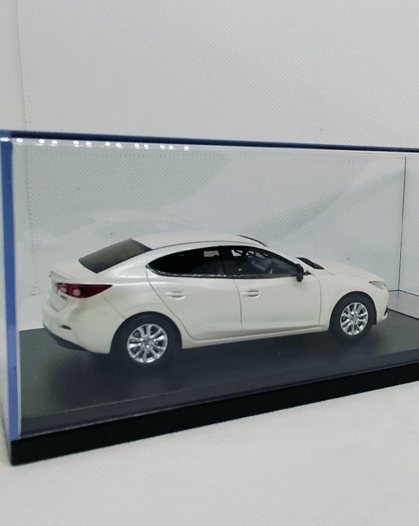 《MAZDAアクセラ》メーカー特注1/43【超レアカラー】新品パールホワイト