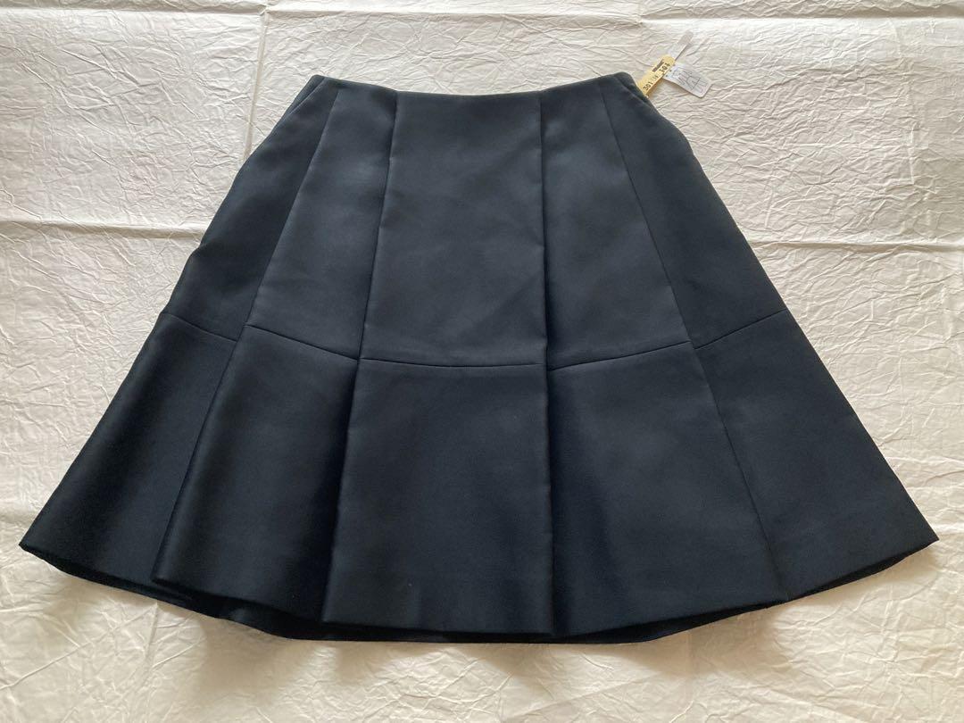 美品 JIL SANDER NAVY スカート 濃紺 32 スカート