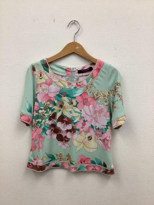 ○ レオナール 【美品】 トップス レオナール ○ LEONARD/半袖カットソー/花柄/夏服○ 直売ショッピング! ○ レオナール 【美品】 トップス レオナール ○ LEONARD/半袖カットソー/花柄/夏服○ 直売ショッピング!