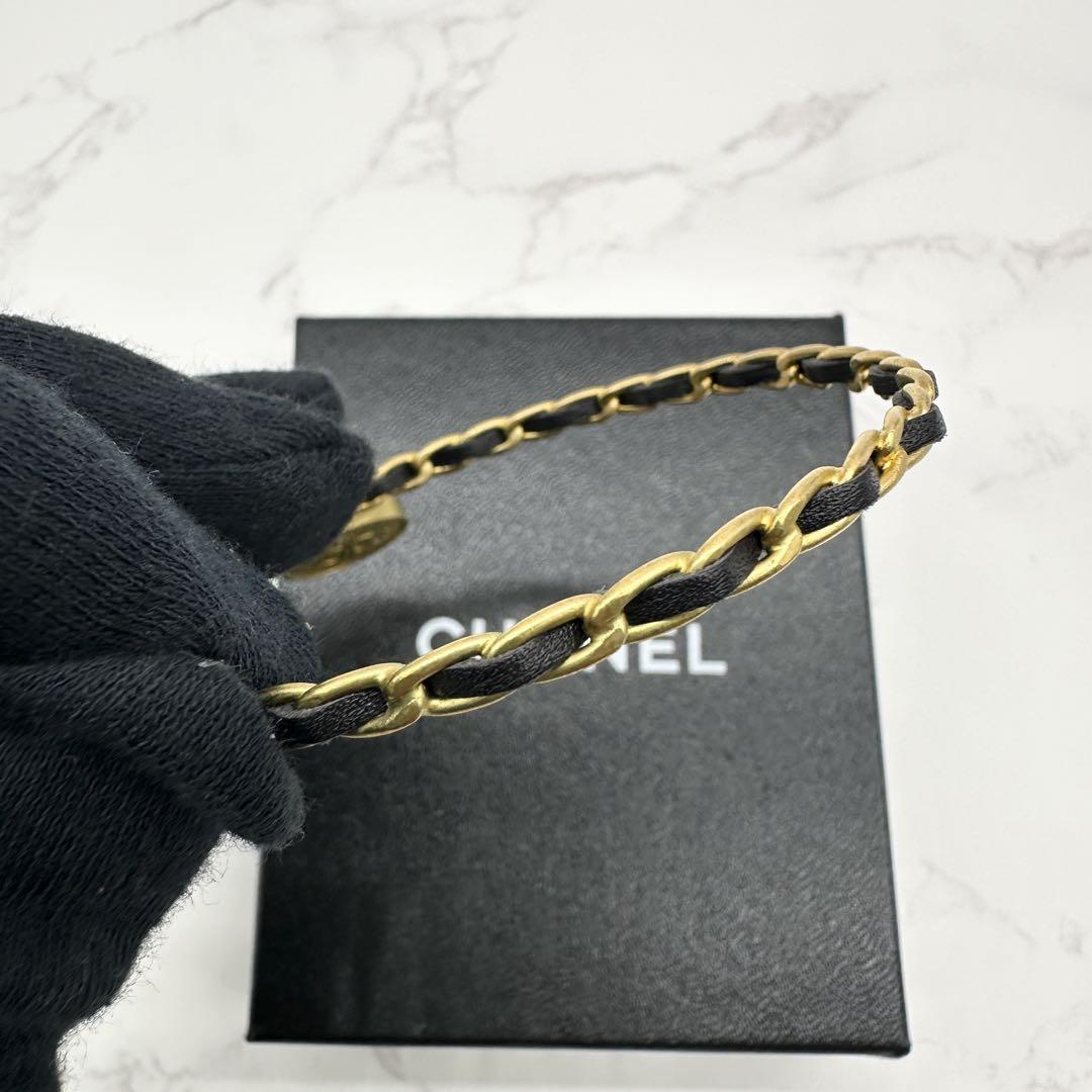CHANEL シャネル ヴィンテージ コイン ブレスレット バングル