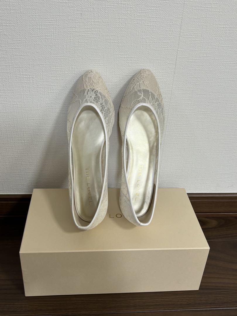 The Lovel ブライダルシューズ　24.5cm