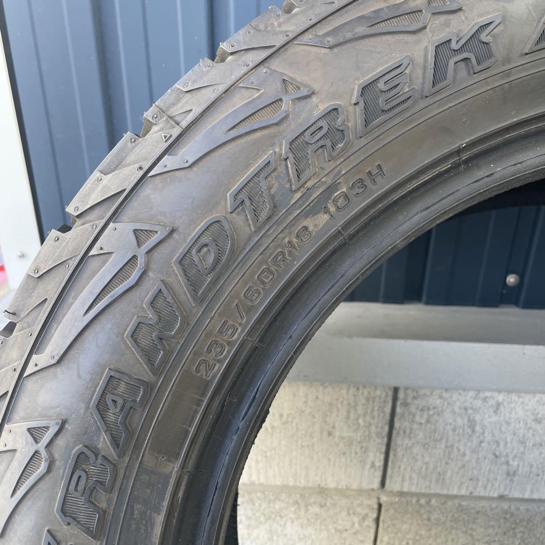グランドレック　AT5 235/60R18 新品2本
