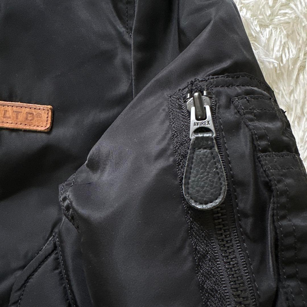 アヴィレックス人気AVIREX MAー1 刺繍 メンズ US Air Force
