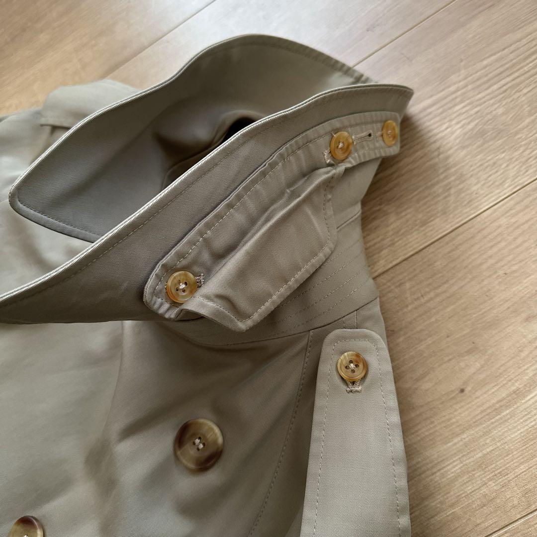 【美品】90s  アクアスキュータム トレンチコート vintage 古着