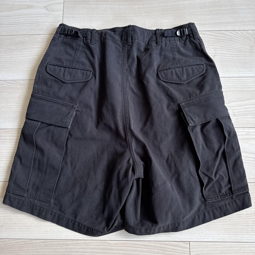【美品】a.presse アプレッセ　ショーツ　M-51 Shorts ブラック