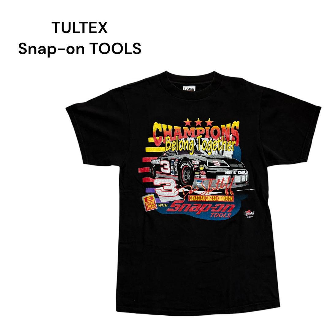 【90s USA製】Snap-on TOOLS TULTEX Tシャツ 黒 M