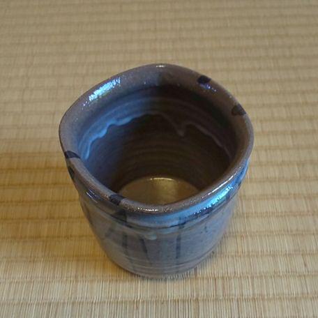 A 37     茶道     火入  絵唐津・中里重利  ( 新品未使用品 )