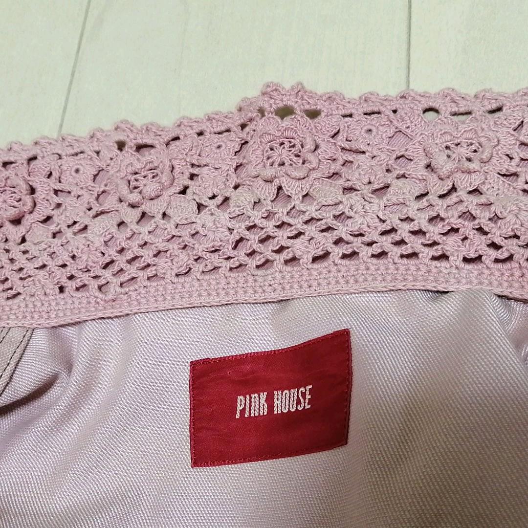 PINK HOUSE チェリーモチーフ豪華デニム ジャケット&スカート&パンツ スーツ・フォーマル・ドレス