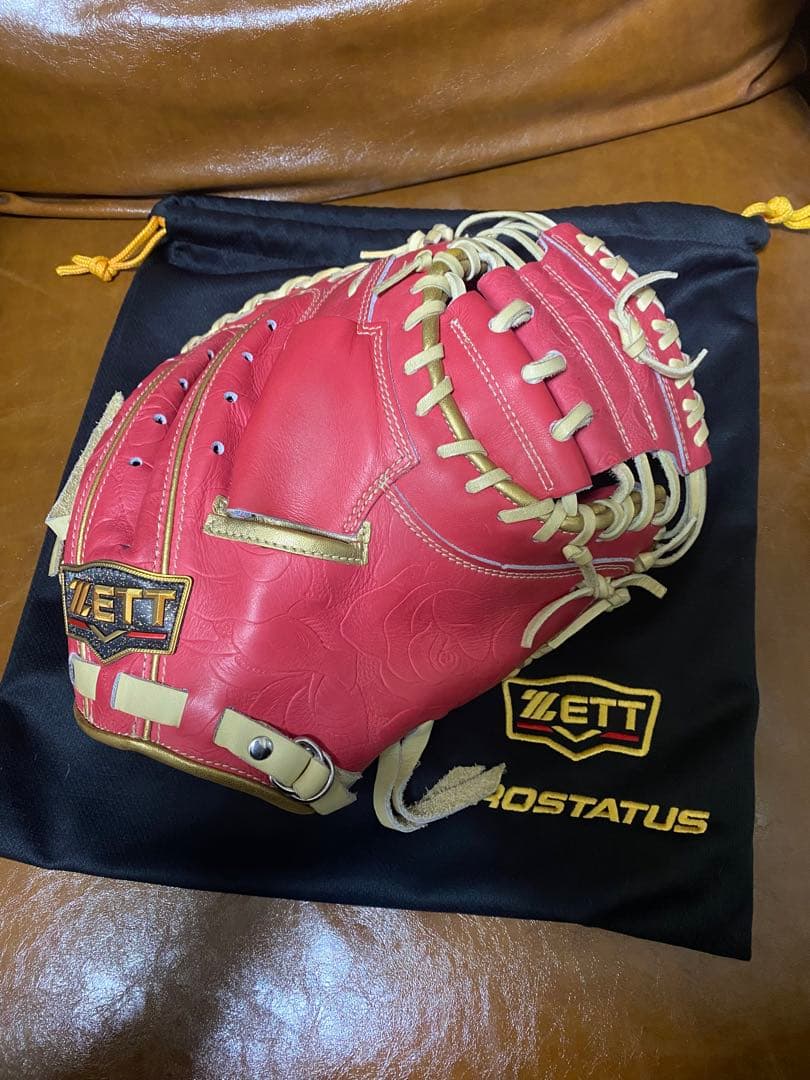 ZETT ゼット プロステイタス オーダー 軟式 キャッチャーミット 小林誠司 ZETT ゼット プロステイタス オーダー 軟式 キャッチャーミット 小林誠司