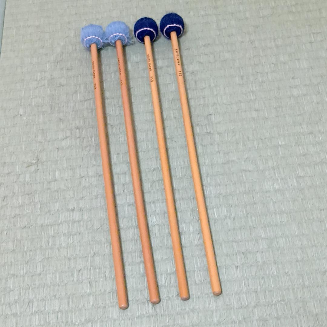 【2組セット】SAITO JAPAN サイトウ マレット ヴィブラフォン