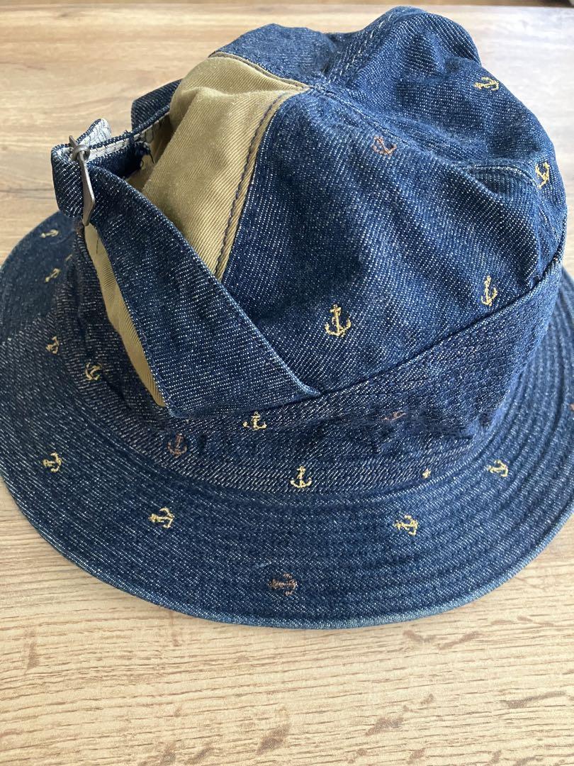 KAPITAL(キャピタル) 11.5ozデニム 老人と海HAT 錨刺繍 ひびき