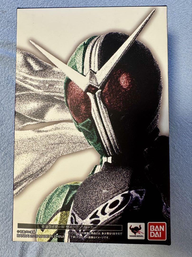 <初期版>真骨彫　仮面ライダーW サイクロンジョーカー