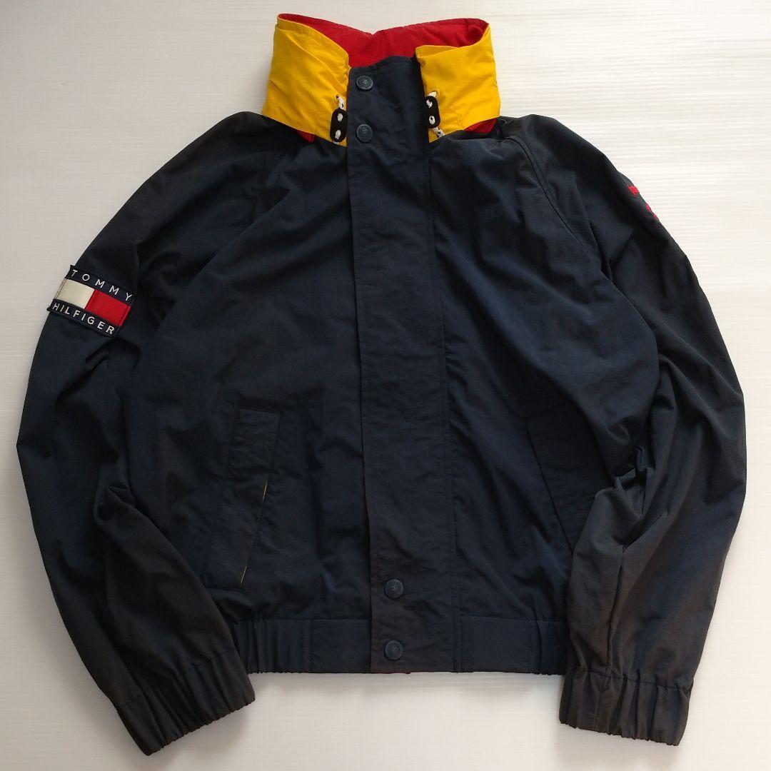 新作入荷得価 TOMMY HILFIGER T-Pablow着用 90s セーリングジャケット BJPwp-m73038688515 期間限定お値
