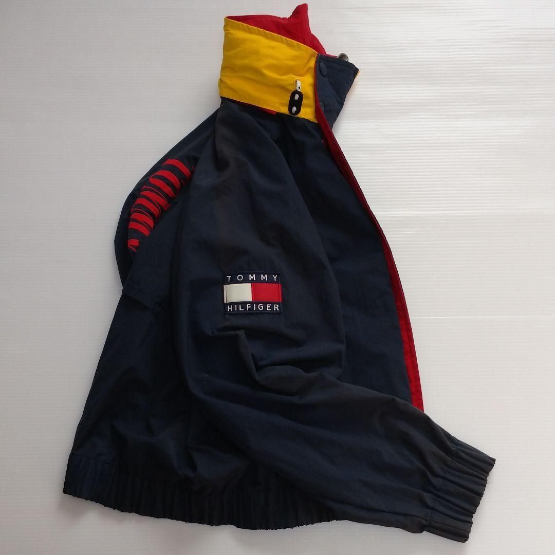 新作入荷得価 TOMMY HILFIGER T-Pablow着用 90s セーリングジャケット BJPwp-m73038688515 期間限定お値