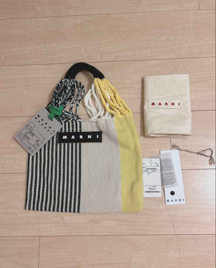 パイナップル MARNI MARKET HAMMOCK クロシェ ミニバッグ