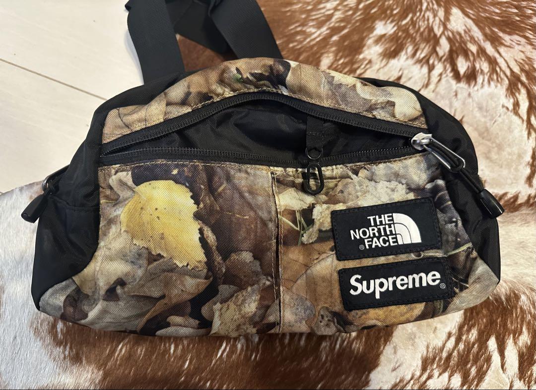 THE NORTH FACE × Supreme ウエストポーチ 迷彩 カモ柄