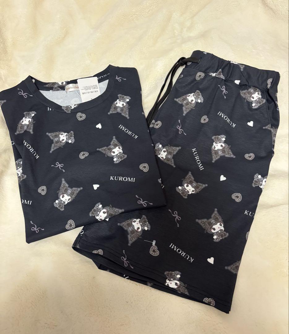 【新品】サンリオ　クロミちゃん　Ｔシャツ 短パン　セットアップ　Mサイズ