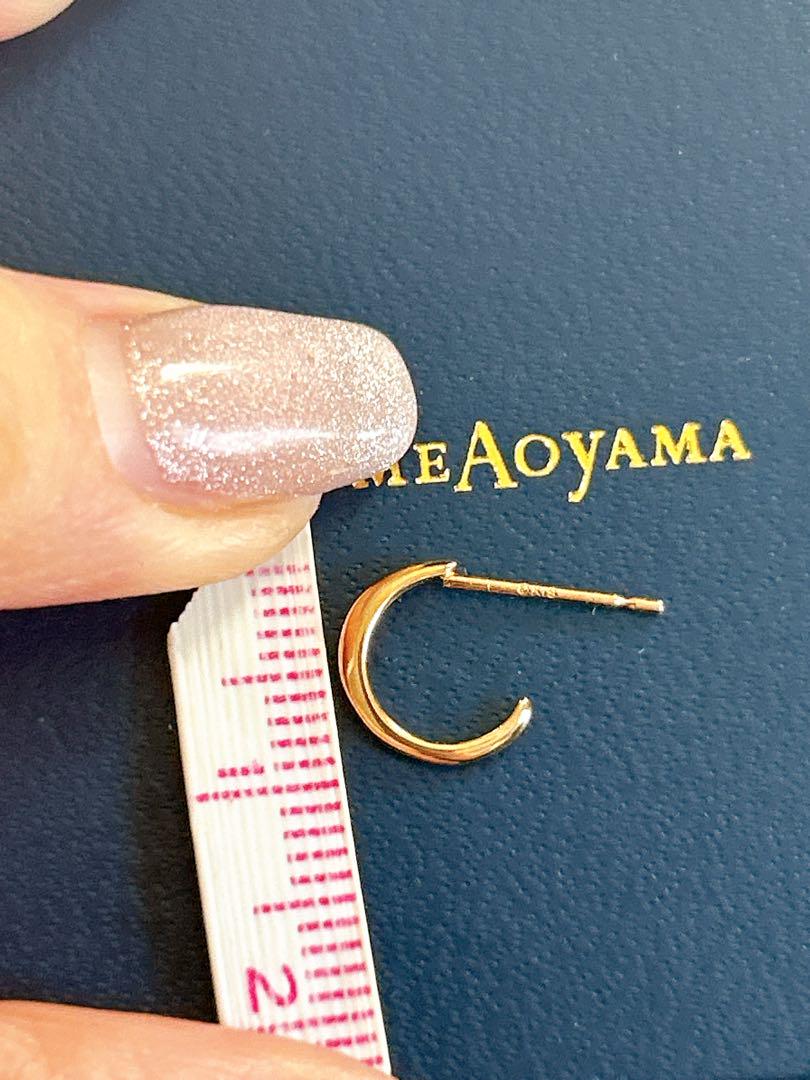 【Vendome Aoyama】K18 フープピアス∗*゜