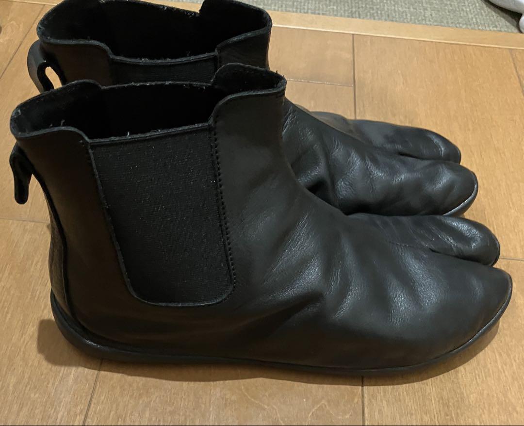 丸五　マルゴ　足袋ブーツ　tabiRela Leather Side Gore