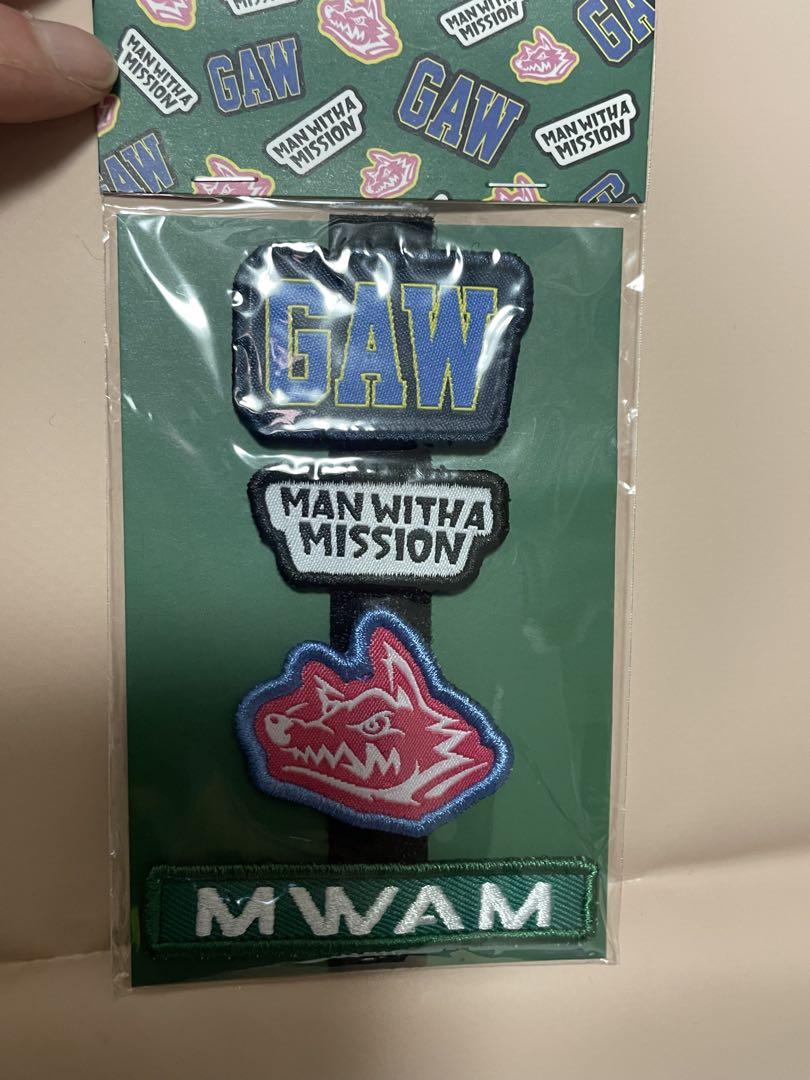 マンウィズ マルチウォレット改 美品 &MWAMワッペンセット3セット付き