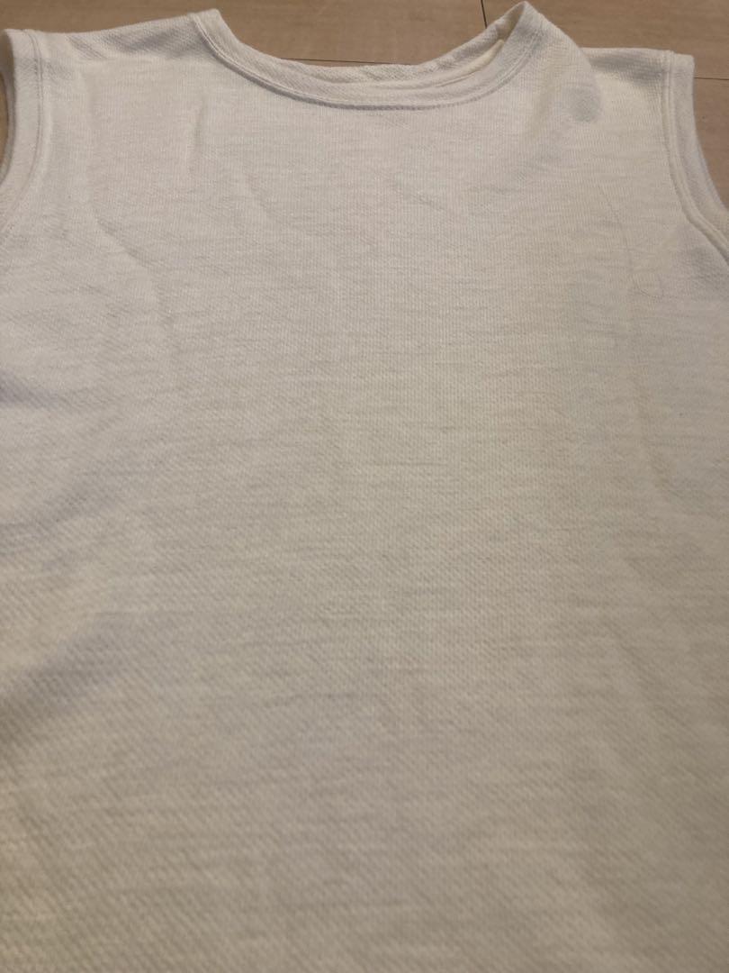 w*n様 山と道　DF Mesh Merino Sleeveless(Ivory