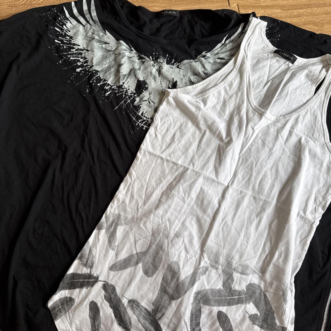 レア品 CIVARIZE ZIPポンチョとタンクトップ