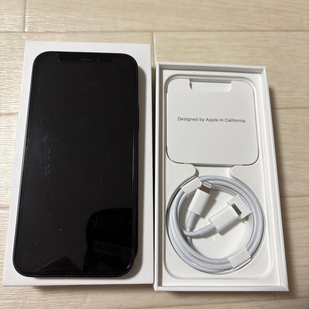 Apple iPhone 12 mini ブラック 本体 128GB
