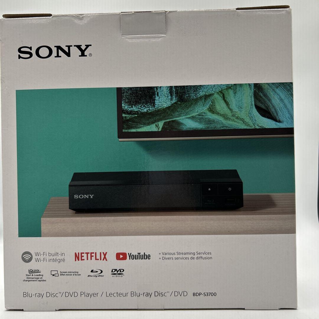 新品未使用　SONY BDP-S3700 Blu-ray　DVDプレーヤー