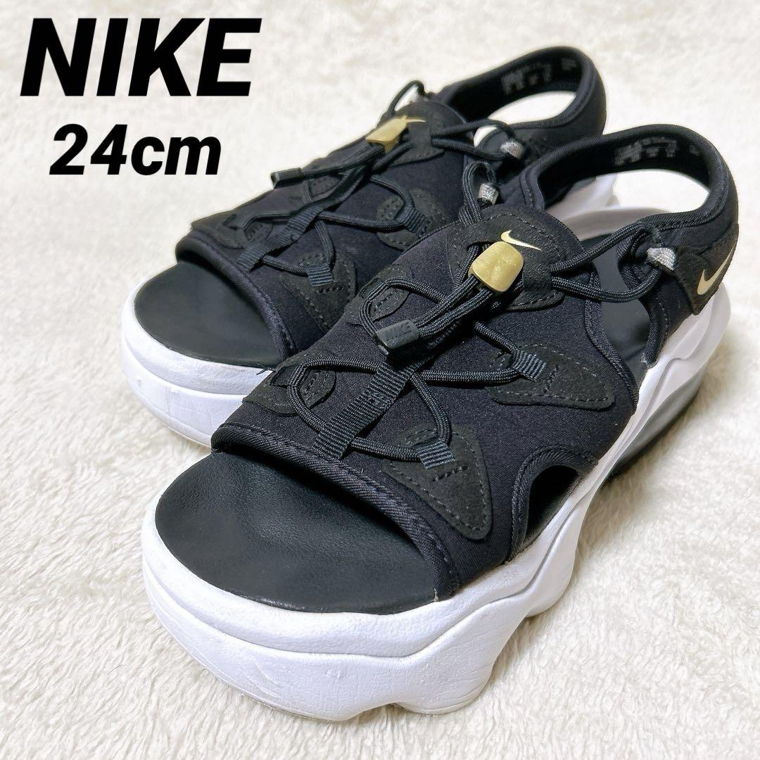 ナイキ NIKE エアマックスココ サンダル ブラック 24cm
