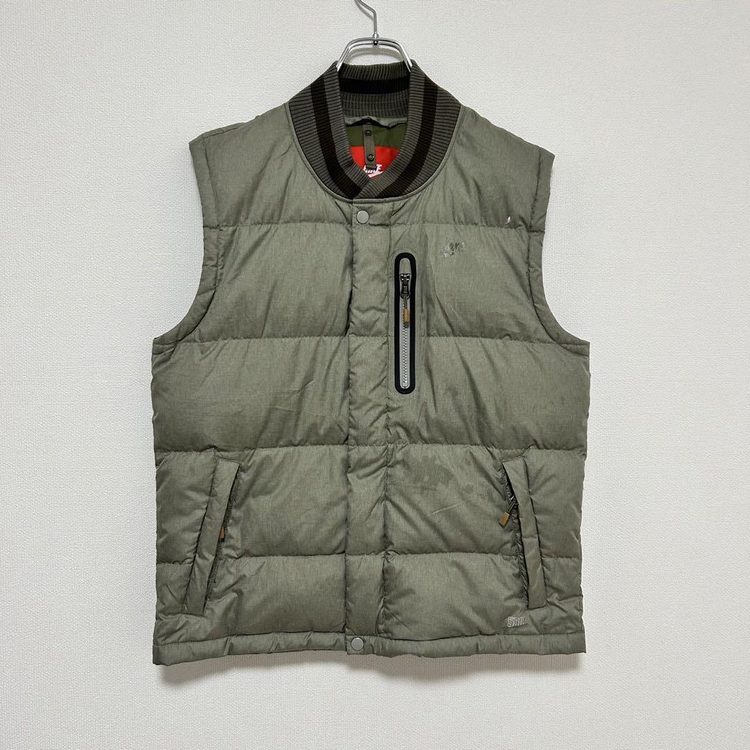 Nike ダウンベスト M グリーン