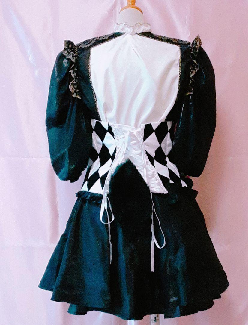 Sakizo　アリスのタイツ　黒うさぎ　コスプレ衣装、ウィッグ　セット