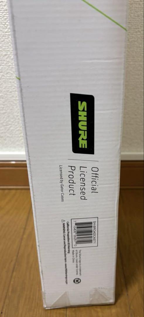 配信機器・PA機器・レコーディング機器 SHURE SH-BROADCAST1 PODCAST BOOM