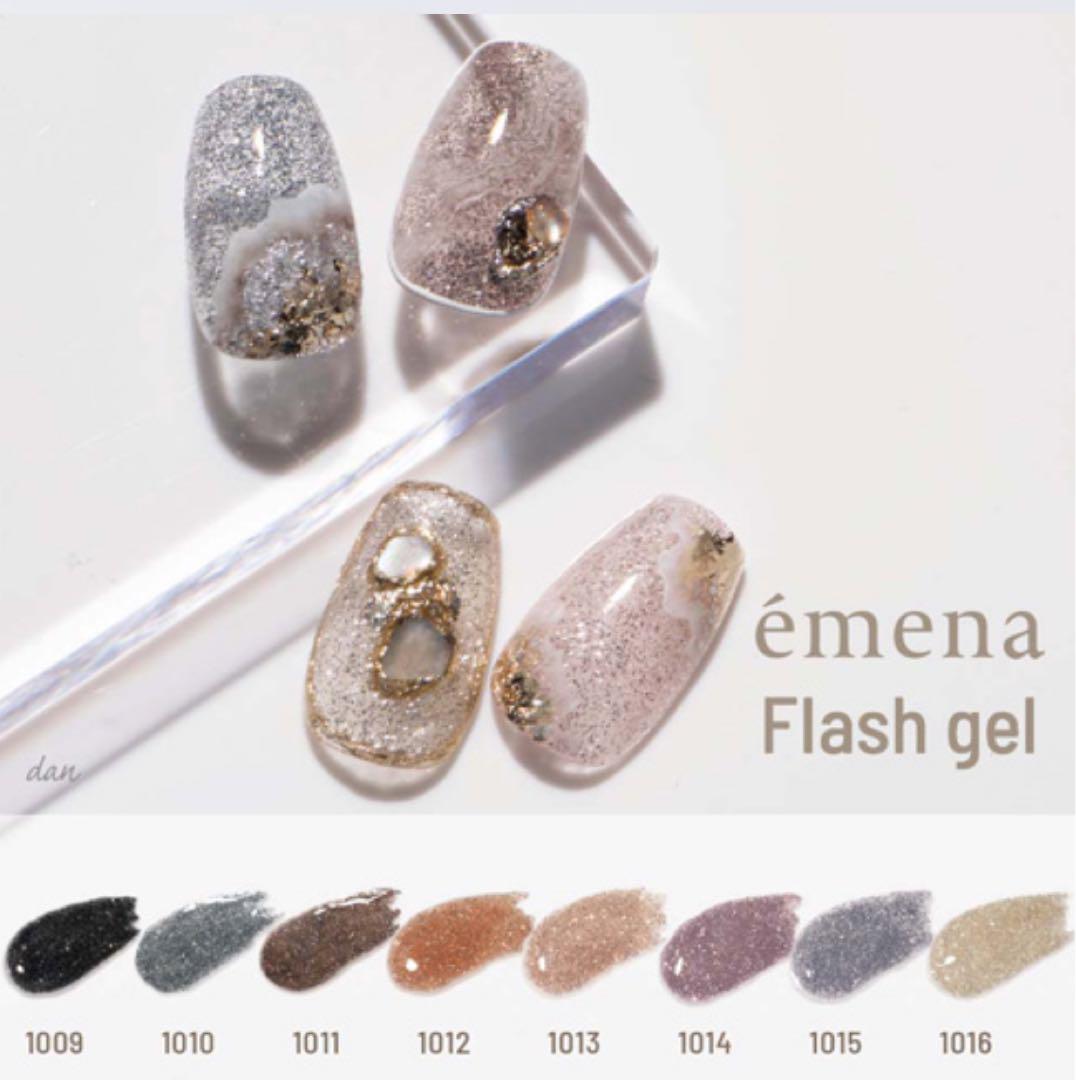 éména フラッシュジェル 5色セット emena エメナ