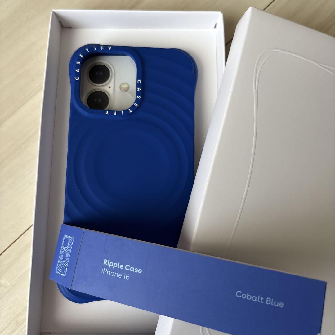 CASETiFY ウェーブ シリコンケース - コバルトブルー - メルカリ