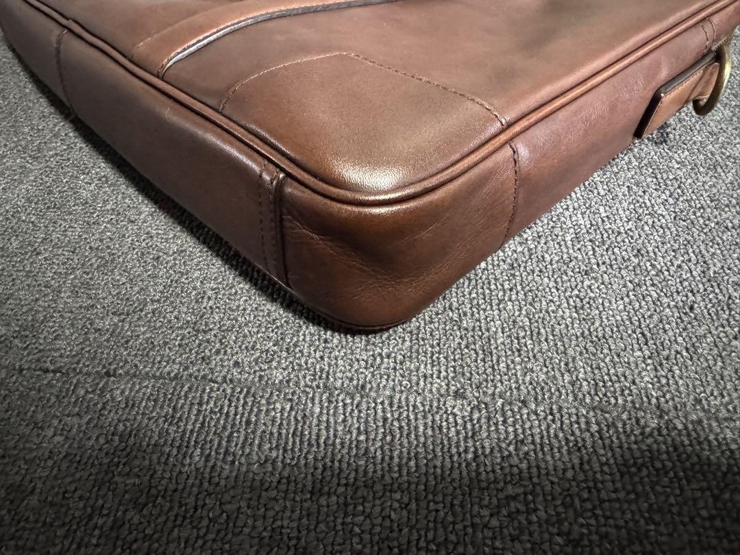 COACH ビジネスバッグ　ブラウン　茶色