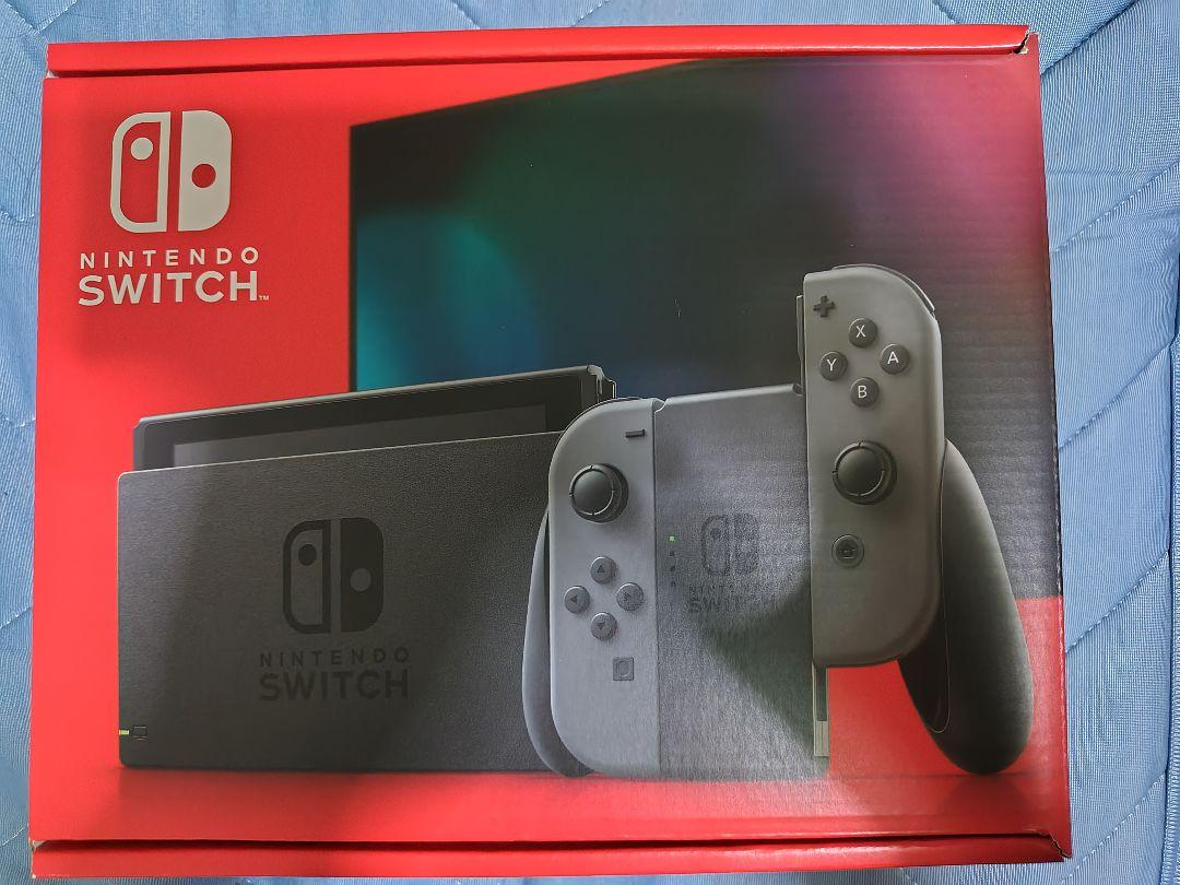 新品未開封◆Nintendo Switch本体 グレー◆任天堂