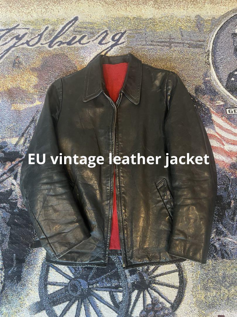 UK vintage leather jacket