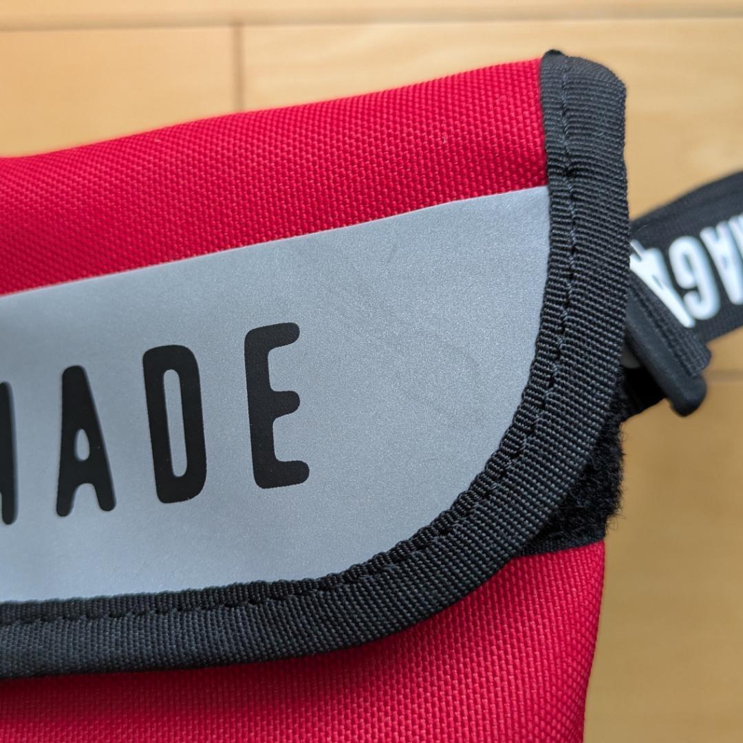 HUMAN MADE ヒューマンメイド メッセンジャーバッグ スモール レッド赤