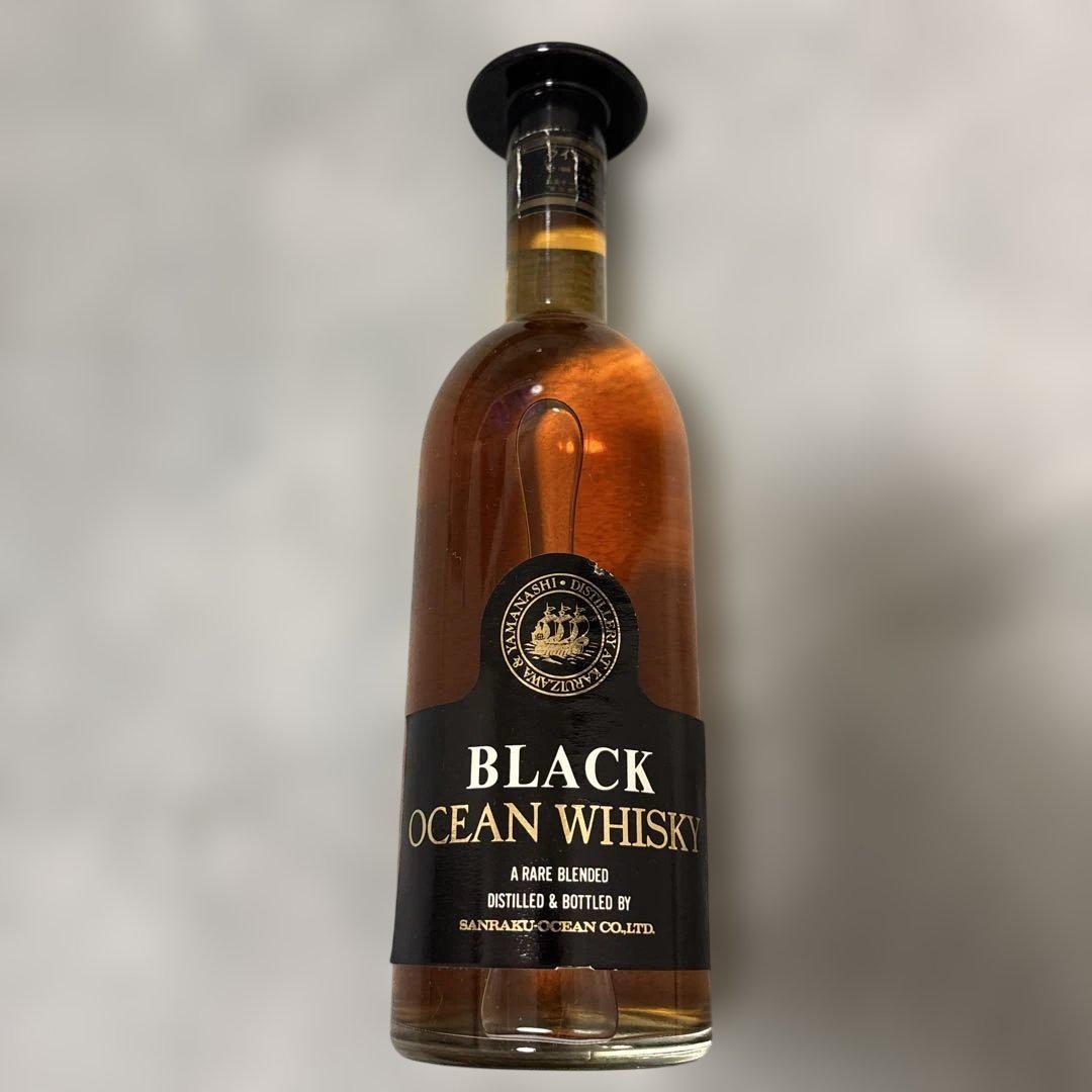 ☆YUZU☆三楽 BLACK OCEAN WHISKY 720ml 40度 楽天市場】1級三楽 ブラック オーシャンウィスキー SANRAKU