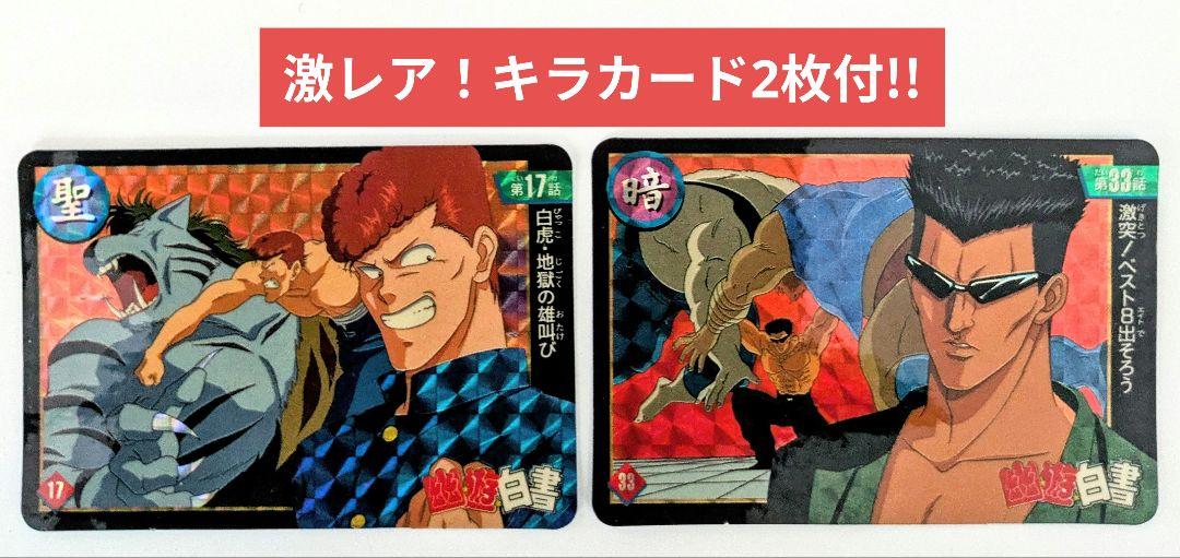 激レア！ 早い者勝ち！ 計50枚まとめ売り 【幽遊白書】カード フォルダー付