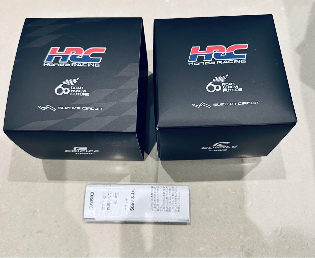 鈴鹿サーキット60周年記 EDIFICE EQB-2000HR-1AJR HRC