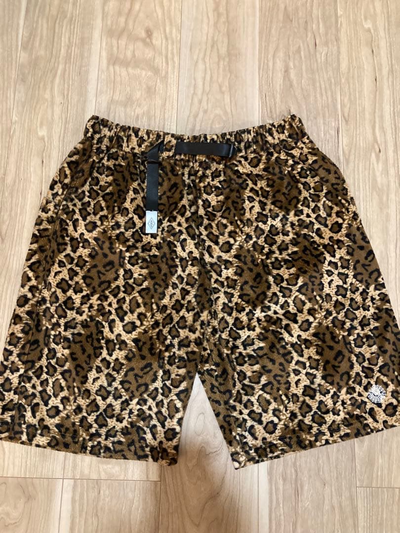 BWG bluco レオパード ショートパンツ フェイクファー オールドスケート