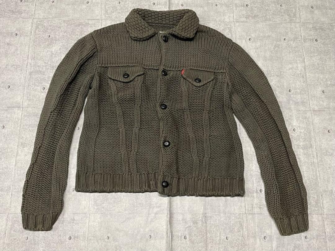 90s Levi's ニット ジャケット ジージャン Gジャン 激レア!！